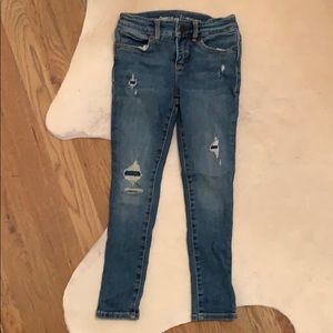 Distressed Denim Jeans by Gap